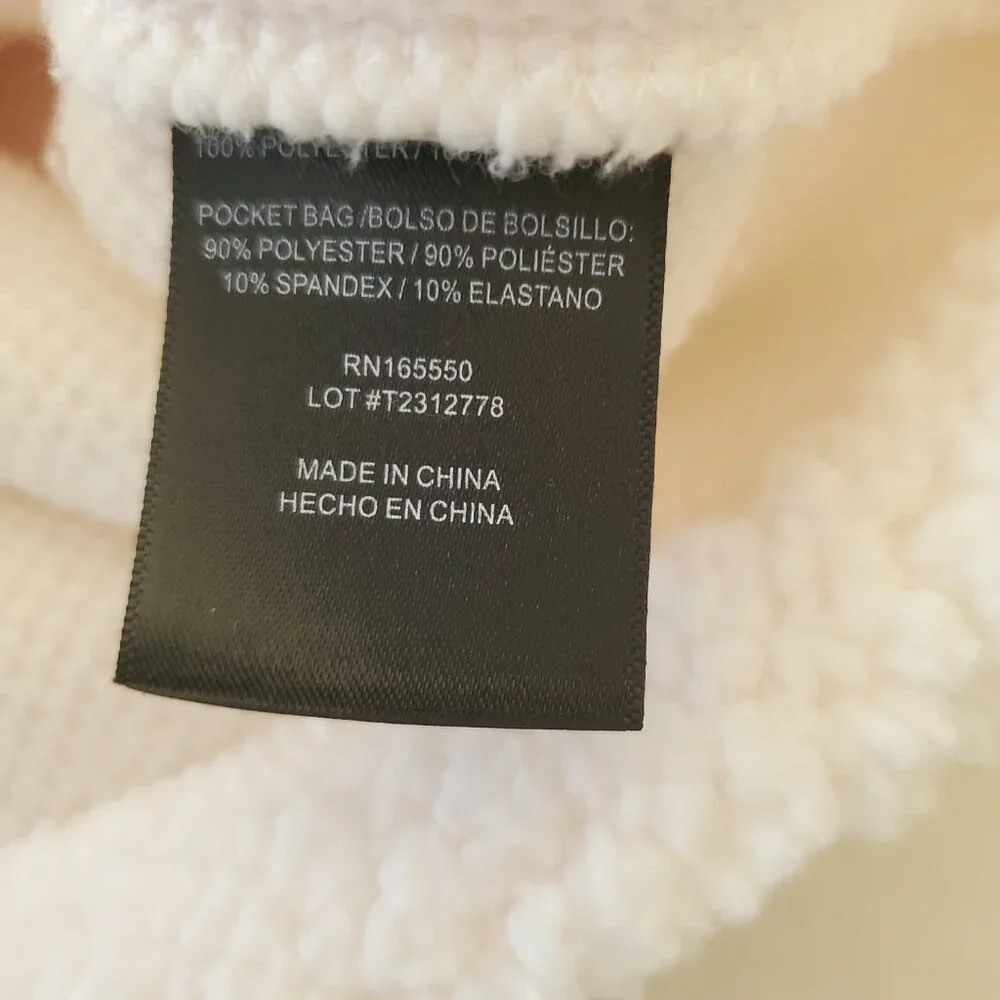 32 Degrees Heat Women's Sherpa Teddy Shirt Jacket S/L
